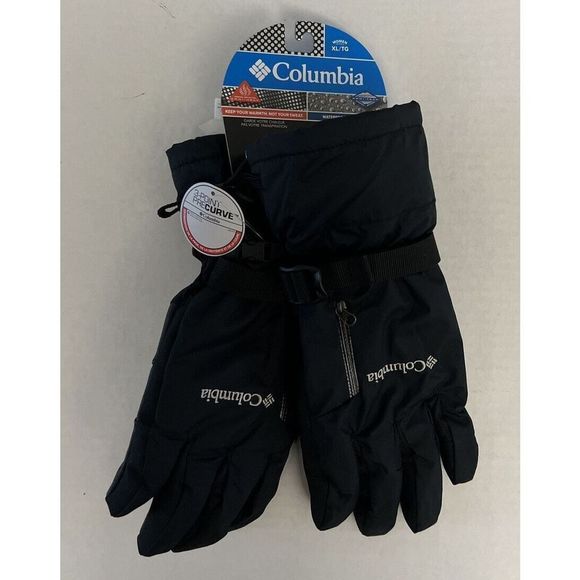 Columbia Women’s Sz XL 1881011010 Black Arctic Trip II Interchange Gloves - Picture 3 of 6